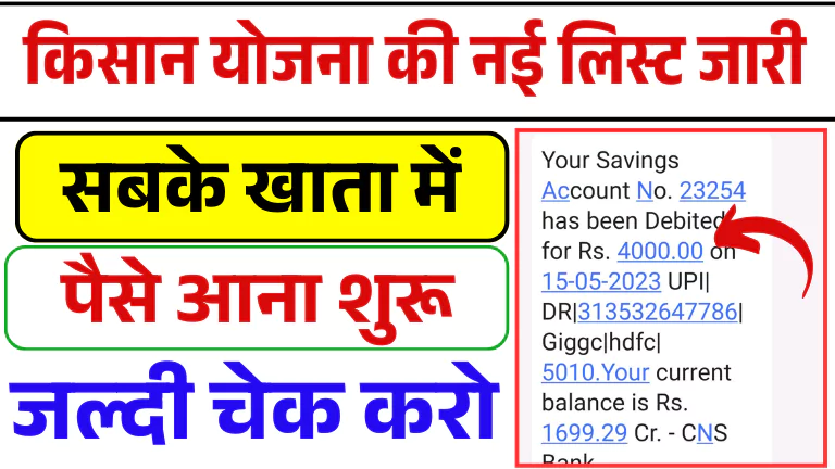 PM Kisan Yojana Labharthi Suchi